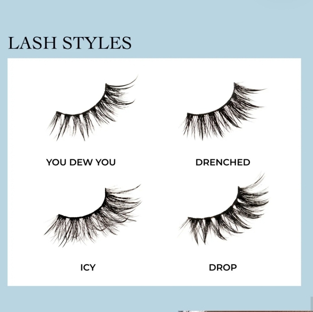 KISS Lash Drip False Eyelashes in the style You Dew You new in box 14mm - Picture 5 of 6